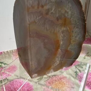 Agate Geode Slice Decor